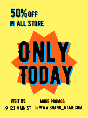 Custom Retail Cards Multiple Sizes Today Only