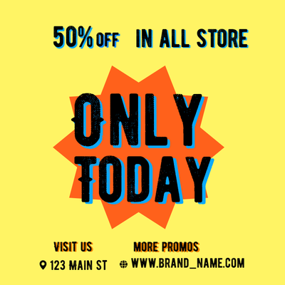 Custom Retail Cards Multiple Sizes Today Only