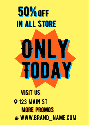 Custom Retail Cards Multiple Sizes Today Only