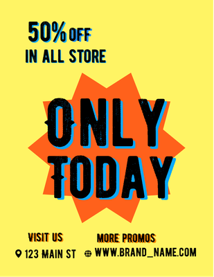 Custom Retail Cards Multiple Sizes Today Only