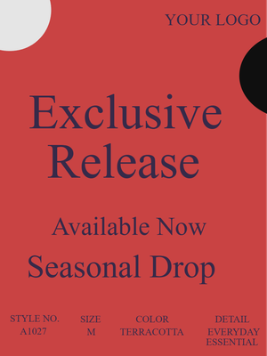Custom Retail Cards Multiple Sizes While Supplies Last