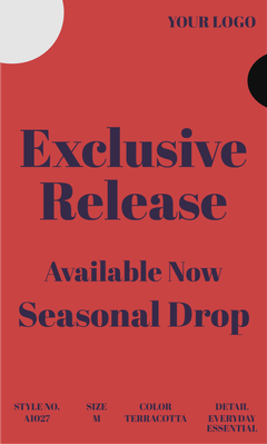 Custom Retail Cards Multiple Sizes While Supplies Last
