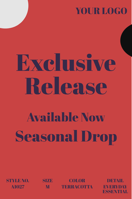 Custom Retail Cards Multiple Sizes While Supplies Last