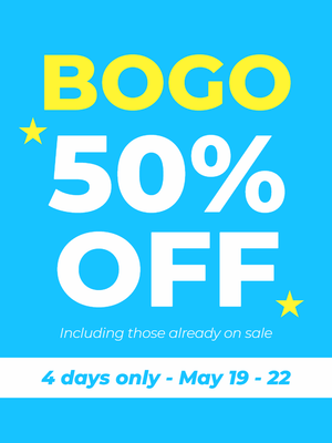 Custom Retail Cards Multiple Sizes BOGO 50% Off