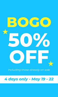 Custom Retail Cards Multiple Sizes BOGO 50% Off