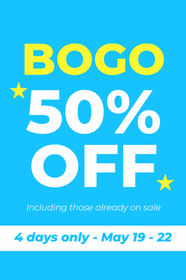 Custom Retail Cards Multiple Sizes BOGO 50% Off