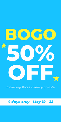 Custom Retail Cards Multiple Sizes BOGO 50% Off