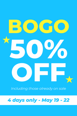 Custom Retail Cards Multiple Sizes BOGO 50% Off