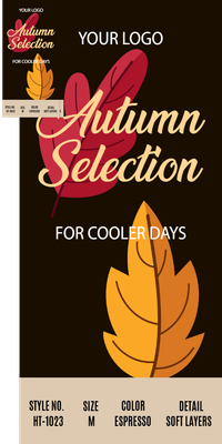Custom Retail Cards Multiple Sizes Fall Favorites