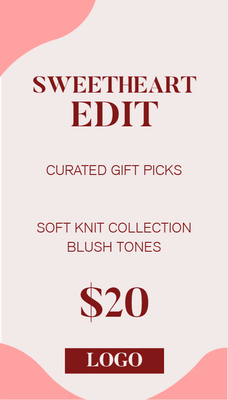 Custom Retail Cards Multiple Sizes Valentine's Day