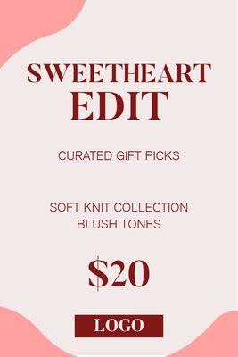 Custom Retail Cards Multiple Sizes Valentine's Day