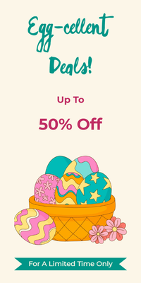 Custom Retail Cards Multiple Sizes Easter