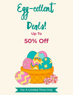 Custom Retail Cards Multiple Sizes Easter