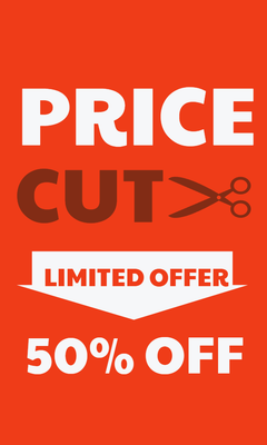 Custom Retail Cards Multiple Sizes Price Cut