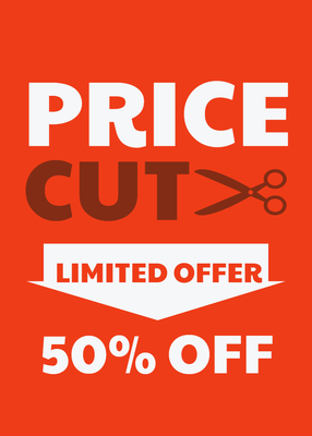 Custom Retail Cards Multiple Sizes Price Cut