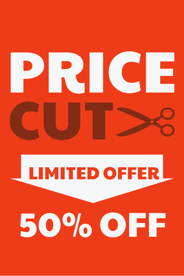 Custom Retail Cards Multiple Sizes Price Cut