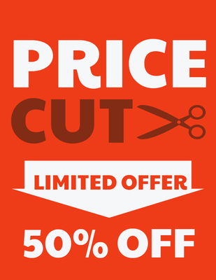 Custom Retail Cards Multiple Sizes Price Cut