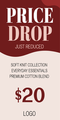Custom Retail Cards Multiple Sizes Just Reduced
