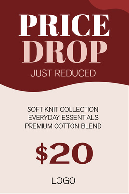 Custom Retail Cards Multiple Sizes Just Reduced