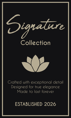 Custom Retail Cards Multiple Sizes Signature Collection