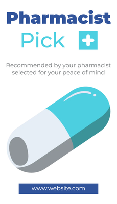 Custom Retail Cards Multiple Sizes Pharmacist Pick