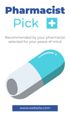 Custom Retail Cards Multiple Sizes Pharmacist Pick