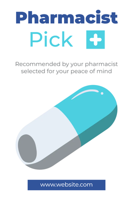 Custom Retail Cards Multiple Sizes Pharmacist Pick