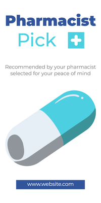 Custom Retail Cards Multiple Sizes Pharmacist Pick