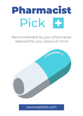 Custom Retail Cards Multiple Sizes Pharmacist Pick