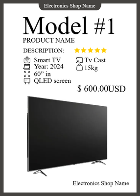Custom Retail Cards Multiple Sizes Compare Models