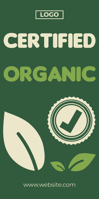 Custom Retail Cards Multiple Sizes Certified Organic