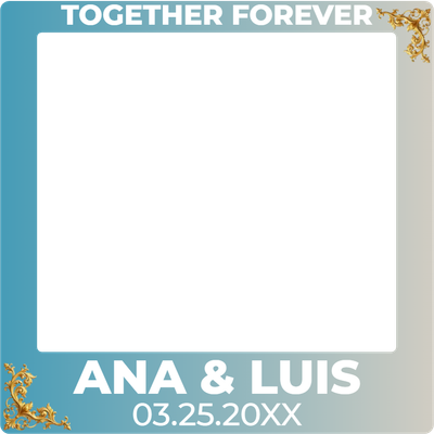 Custom Outdoor Selfie Frames Multiple Sizes Together Forever