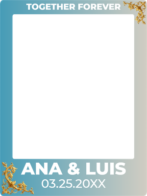 Custom Outdoor Selfie Frames Multiple Sizes Together Forever