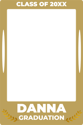 Custom Outdoor Selfie Frames Multiple Sizes Graduation Danna