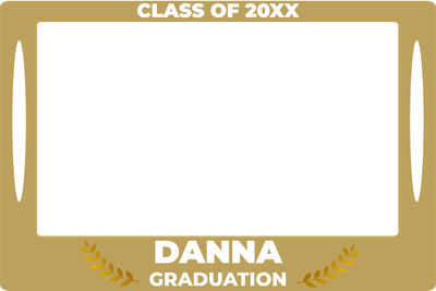 Custom Outdoor Selfie Frames Multiple Sizes Graduation Danna
