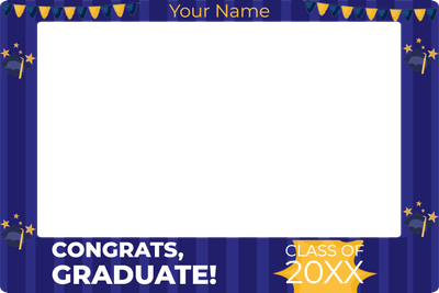 Custom Outdoor Selfie Frames Multiple Sizes Congrats 20XX