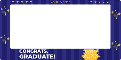 Custom Outdoor Selfie Frames Multiple Sizes Congrats 20XX