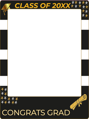Custom Outdoor Selfie Frames Multiple Sizes Congrats Grad