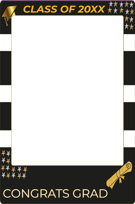Custom Outdoor Selfie Frames Multiple Sizes Congrats Grad