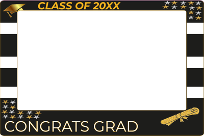 Custom Outdoor Selfie Frames Multiple Sizes Congrats Grad
