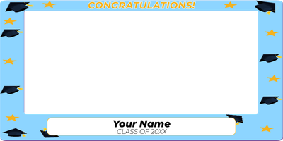 Custom Outdoor Selfie Frames Multiple Sizes Congratulations!