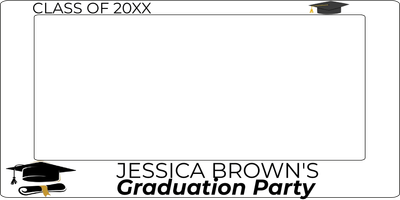 Custom Outdoor Selfie Frames Multiple Sizes Graduation Party