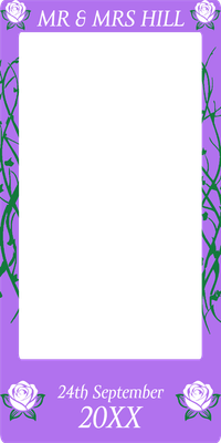 Custom Outdoor Selfie Frames Multiple Sizes Mr Y Mrs Hill