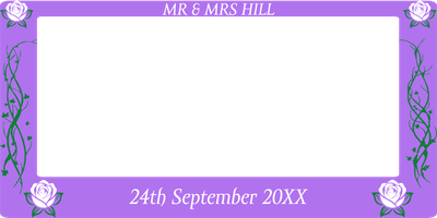 Custom Outdoor Selfie Frames Multiple Sizes Mr Y Mrs Hill