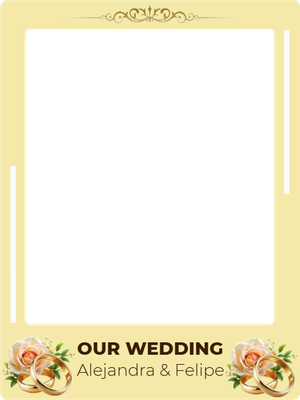 Custom Outdoor Selfie Frames Multiple Sizes Our Wedding