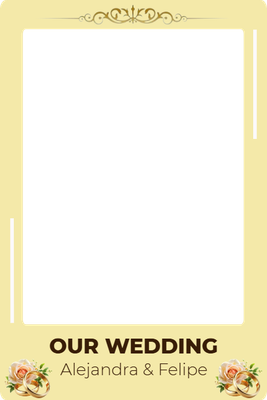 Custom Outdoor Selfie Frames Multiple Sizes Our Wedding