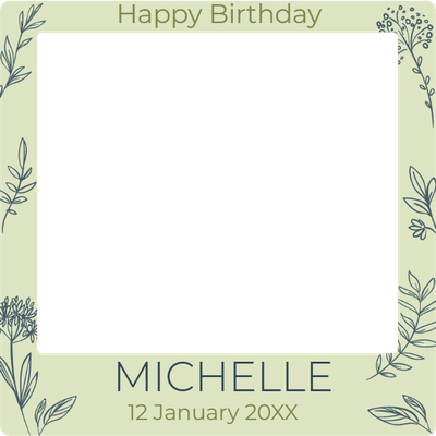 Custom Outdoor Selfie Frames Multiple Sizes Michelle 2XX