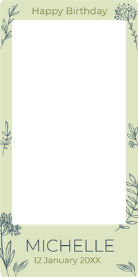 Custom Outdoor Selfie Frames Multiple Sizes Michelle 2XX