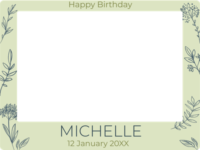 Custom Outdoor Selfie Frames Multiple Sizes Michelle 2XX