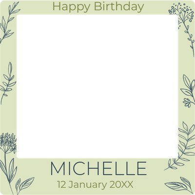 Custom Outdoor Selfie Frames Multiple Sizes Michelle 2XX